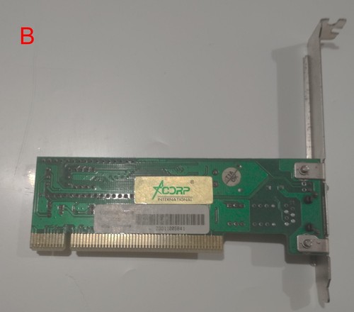 PCI Realtek 10/100 Mb/s Ethernet Network Card with 1x RJ45 LAN - Picture 5 of 7