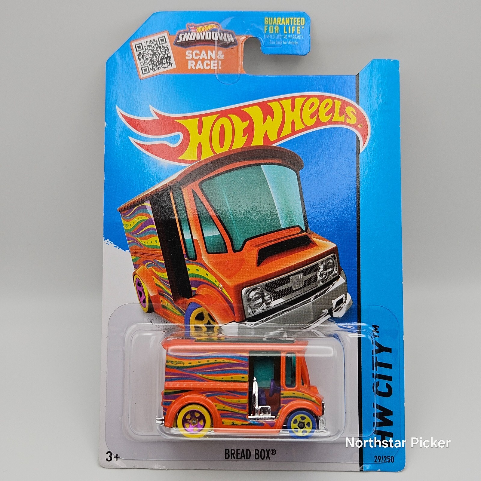 2014 | Hot Wheels | Bread Box | Orange | HW Art Cars | 29/250