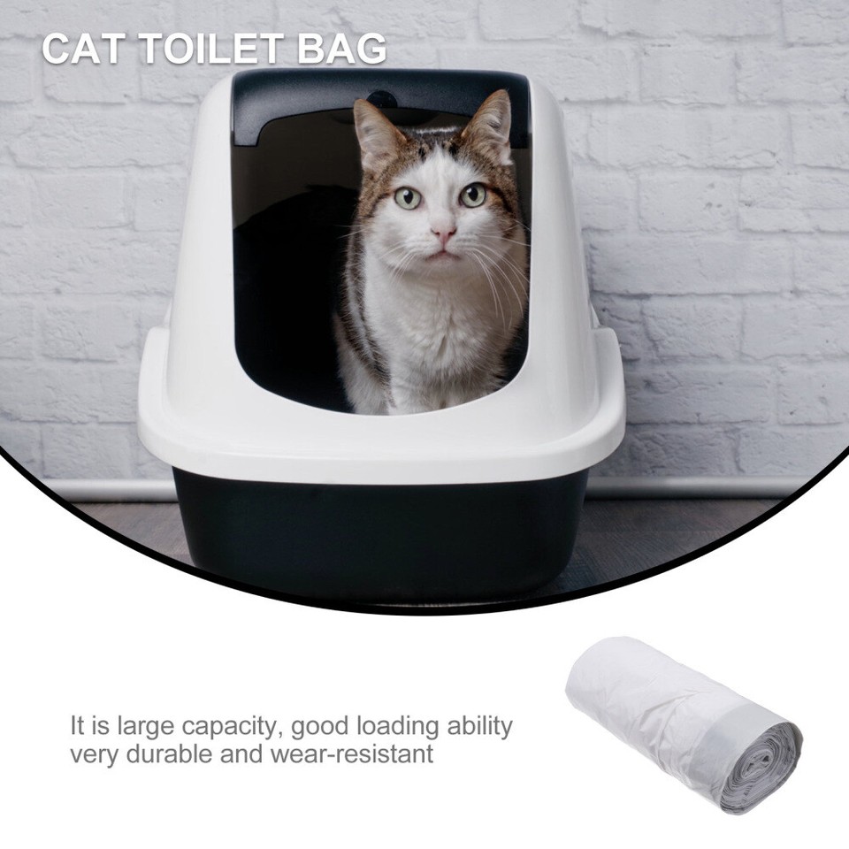 20PCS Supplies Plastic Cat Litter Bag Cat Poop Bags Cat Litter Bags eBay