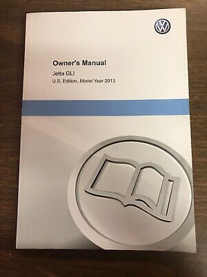 2013 13 VW VOLKSWAGEN JETTA GLI CAR OWNERS MANUAL BOOK GUIDE ALL MODELS