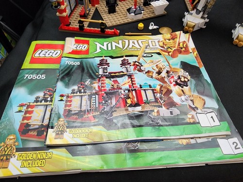 Gebrauchte LEGO 70505 - Tempel des Lichts - Ninjago - Karton/Minis/Instr - 95% vollständig - Bild 2 von 11