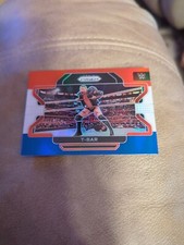 2022 PANINI PRIZM WWE RED WHITE BLUE PRIZM #32 T-BAR wrestling card
