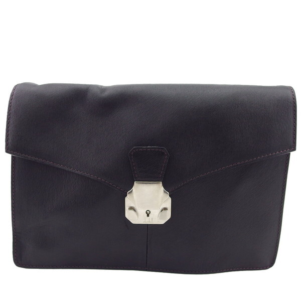 dunhill clutch bag × leather × suede Authentic Used g17480 | eBay