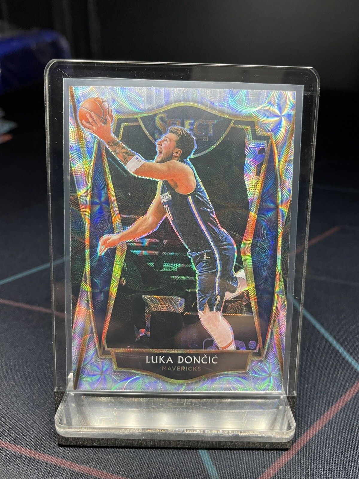 2020-21 Panini Select Premier Level Silver Scope Prizm #150 Luka Doncic