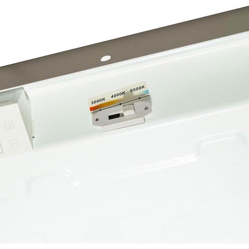 Pannello led incasso 120x30 cm 40 watt 3 colorazione di luce 6500K 3000K 4000K - Foto 7 di 9