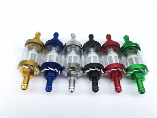 8mm 5/16''Fuel Filter Motorcycle Fuel Gas Filter Car Petrol Diesel Inline Tube - Picture 15 of 17