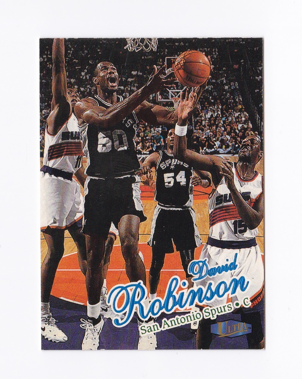 1997-98 Ultra #115 David Robinson San Antonio Spurs Navy