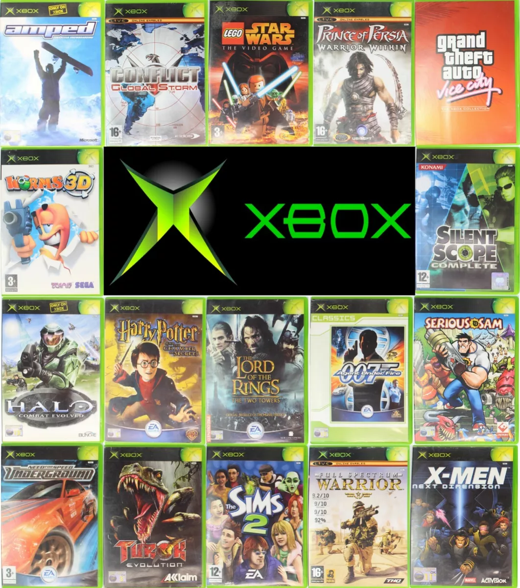 Microsoft Xbox ORIGINAL Games - Pick Up Your Game Multi Buy Discount