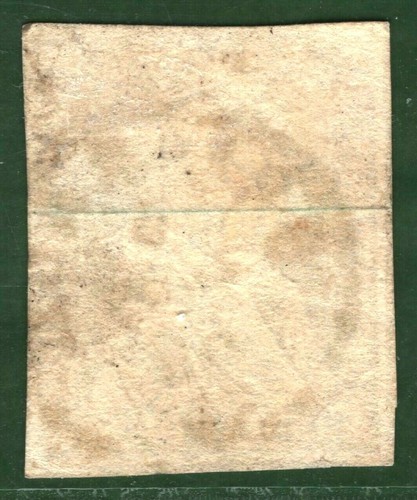 SWITZERLAND Helvetia Stamp SG.48a 10r Deep Blue (1859) Used CDS Cat £22+YELLOW41 - Picture 3 of 6
