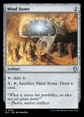 MTG Commander BLB U Mind Stone #0280