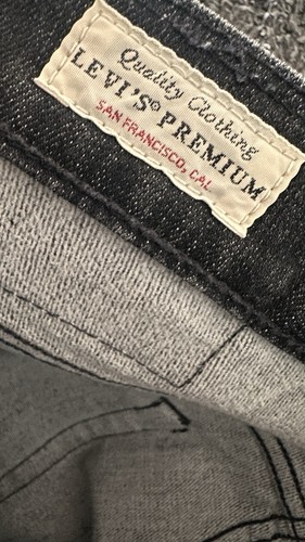 Levi Levi’s Herren Jeans Schwarz 511 W31 L34 Black Denim Performance Premium - Bild 6 von 8