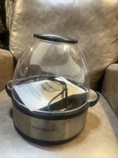 Nostalgia Products 6Qt Stainless Steel Stirring Speed Popcorn Popper