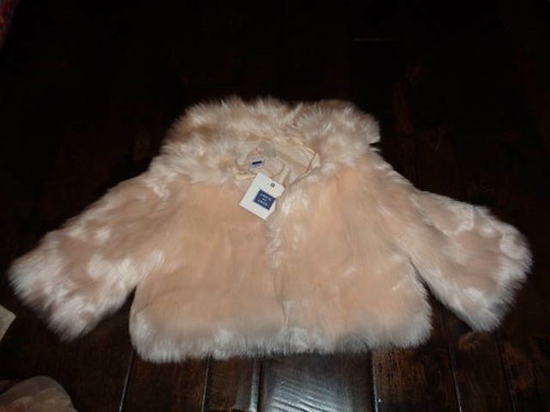 FAUX FUR COAT BLUSH CASTLE | eBay