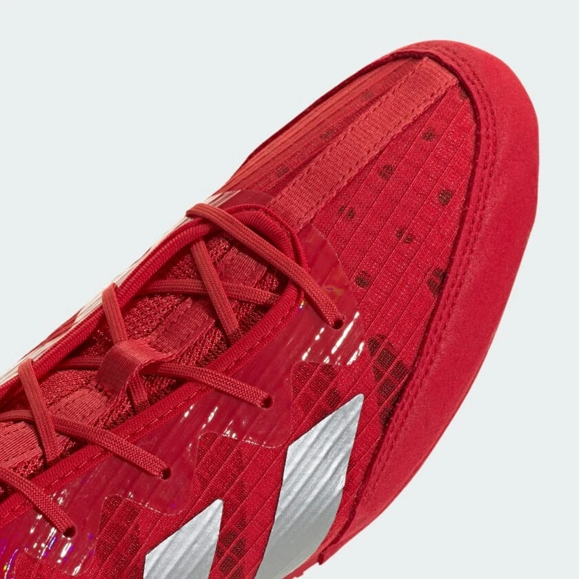 adidas Box Hog 4 – Unisex Boxing Shoes Scarlet Silver JP9846 NEW adidas Originals Box Hog 4 JP9846 Better scarlet Silver  main image 2