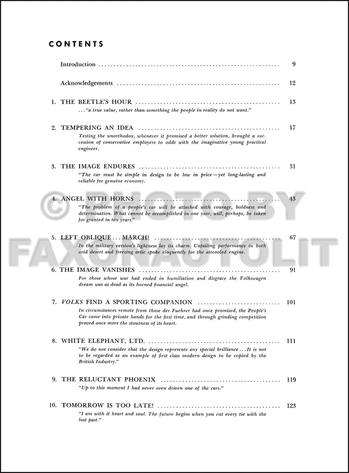 Volkswagen 9 vidas posteriores 1930-1965 VW 500 fotos Bug Transporter Karmann Ghia Foto 2 de 3