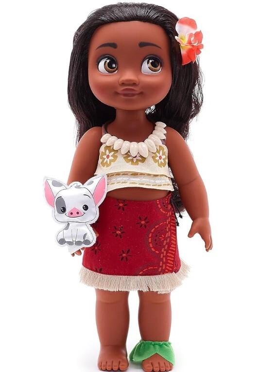 Poupée Vaiana Collection Animator 39 cm pour décorer une chambre d'enfant sur le thème océan