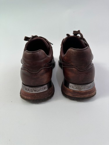 Louis Vuitton Tan Leather Low Top Sneakers Size 5.5 UK - Picture 5 of 9