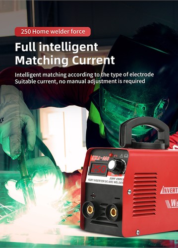220V Portable Mini Automatic IGBT Electric Welding Machine Household MMA-250 New - Picture 9 of 15