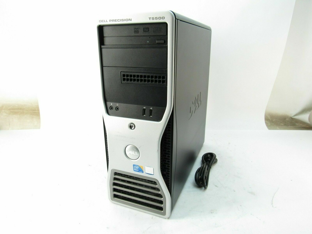 Dell Precision T5500 Workstation Xeon E5620 @ 2.40GHz 4GB RAM