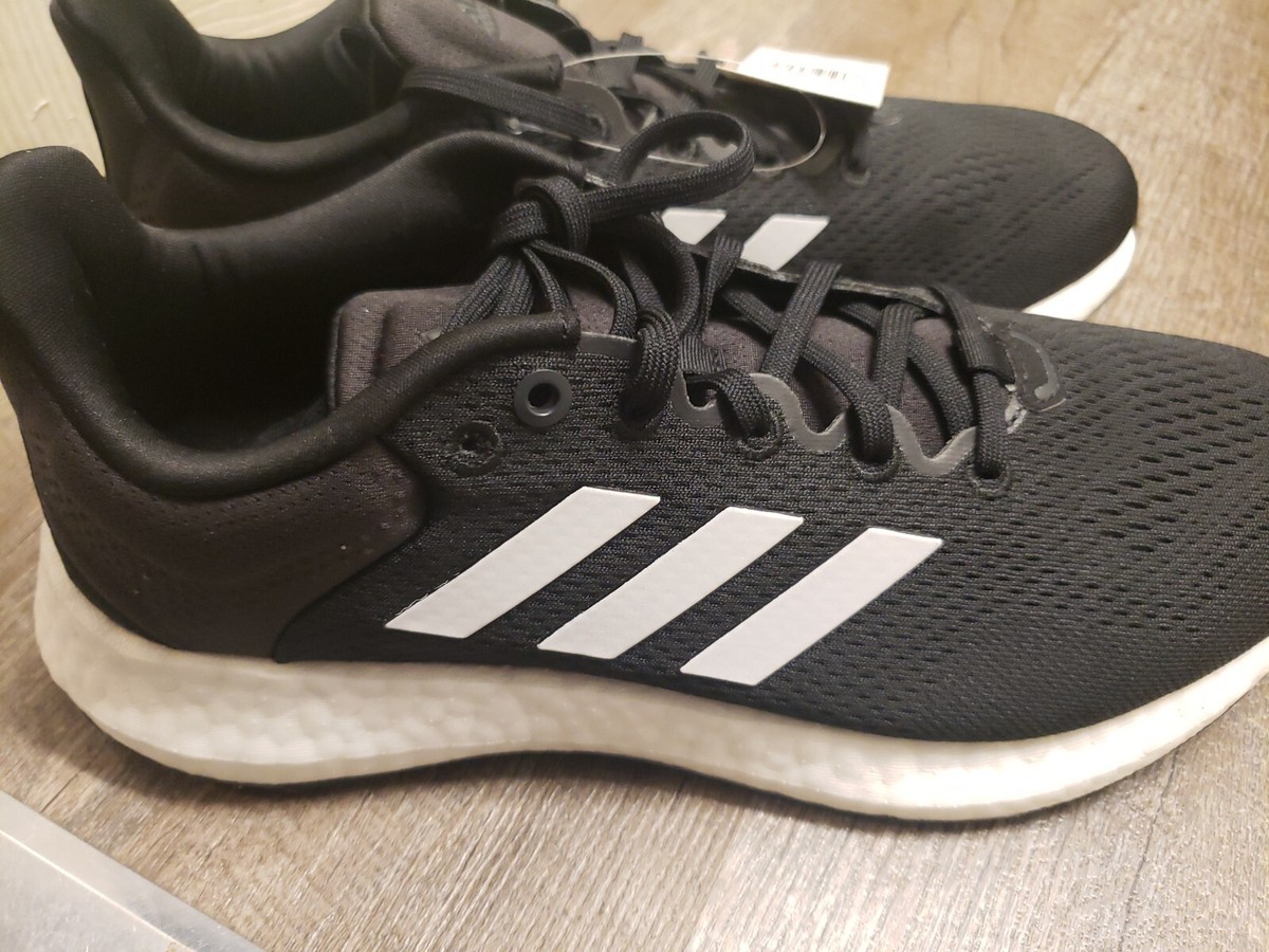 adidas Pureboost 21 Black White Men Unisex Running Jogging Sports
