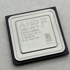 450AHX AMD K6-iii 450mhz 256kb L2 Cache Socket 7 Desktop Processor