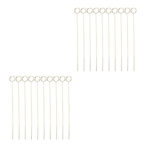 80 pcs Floral Pick Card Holder Picture Holders Photo Clip Holder Flower Card