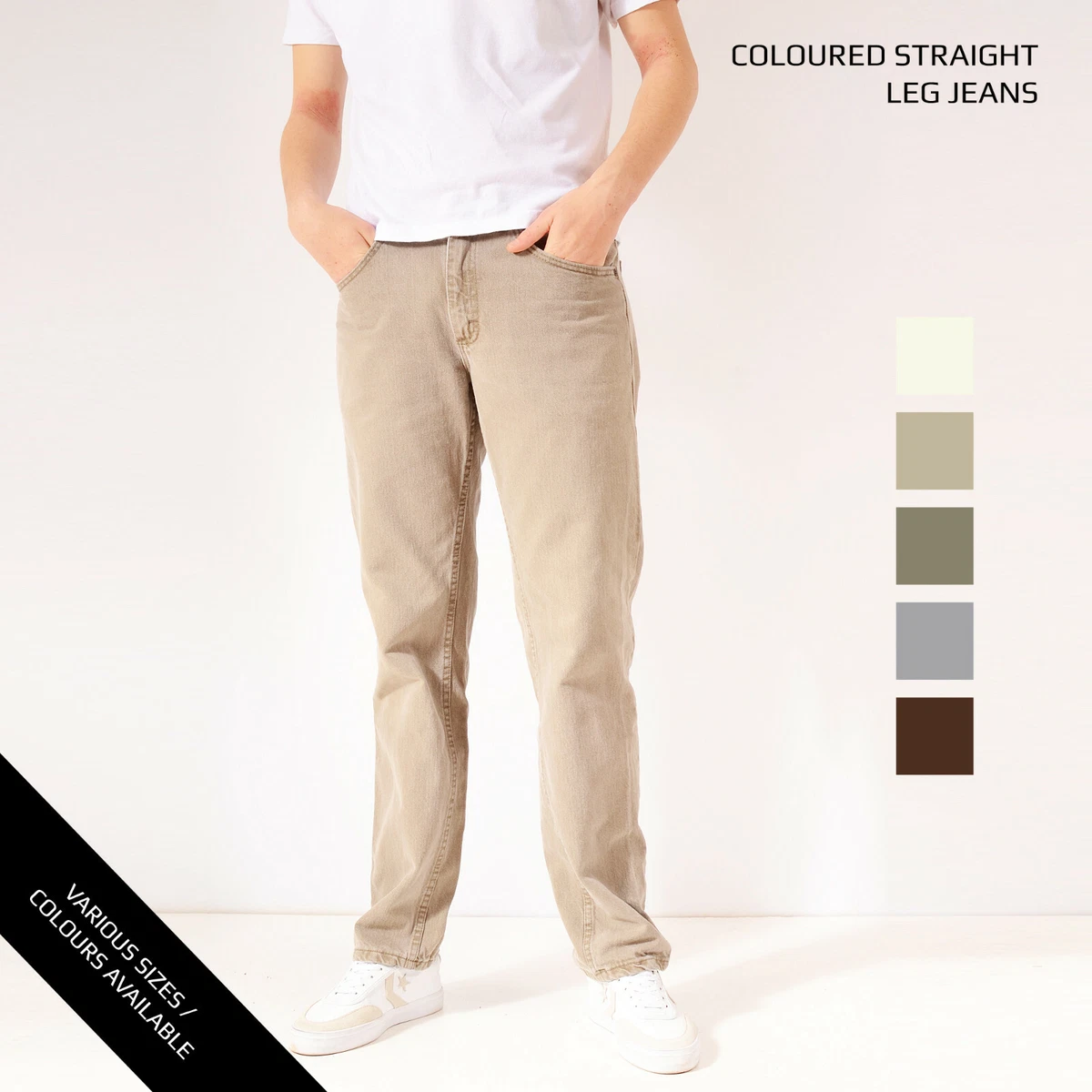 VINTAGE LEE JEANS COLOURED REGULAR FIT DENIM GRADE A 30 31 32 34 36 38