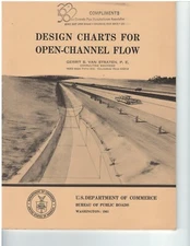 1961 Design Charts for Open-channel Flow US DoC Concrete Roads Infrastructure