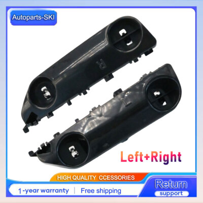 1 Pair Front Upper Bumper Side Brackets Fits 2011-2015 Nissan March Micra K13