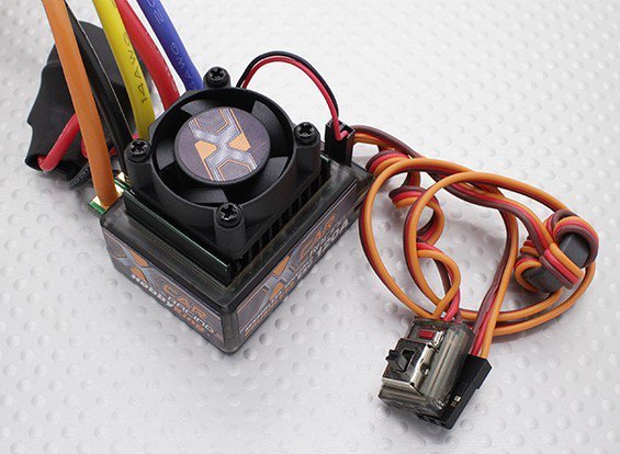 HOBBYKING X-CAR 120A 120 AMP BRUSHLESS ESC SENSORED SENSORLESS 1/10 CAR  TRUCK RC