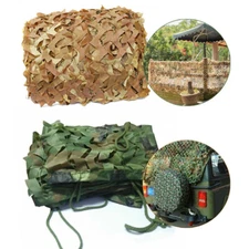 Military Camo Net Camouflage Netting Hunting Camping Army Woodland Hide Cover