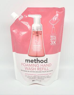 Method Gel Hand Wash Refill Pink Grapefruit 28 oz