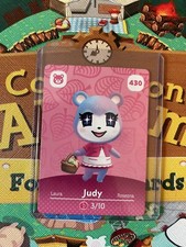 JUDY  430 Animal Crossing Amiibo Card SERIES 5 MINT NEVER SCANNED 