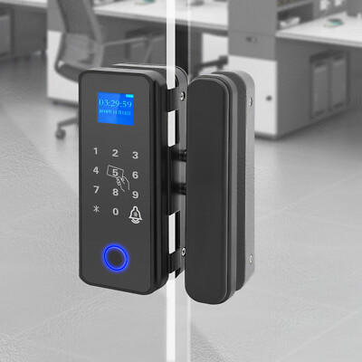 Black Style Smart Fingerprint Door Lock Corrosion And Rust Prevention NEW US