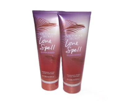 Love Spell Sunkissed Lotion Victoria's Secret 8 oz each Lot of 2