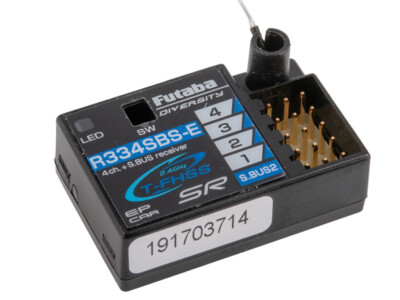 Futaba R334SBS-E Empfänger 2,4GHz T-FHSS SR Telemetrie 7PX