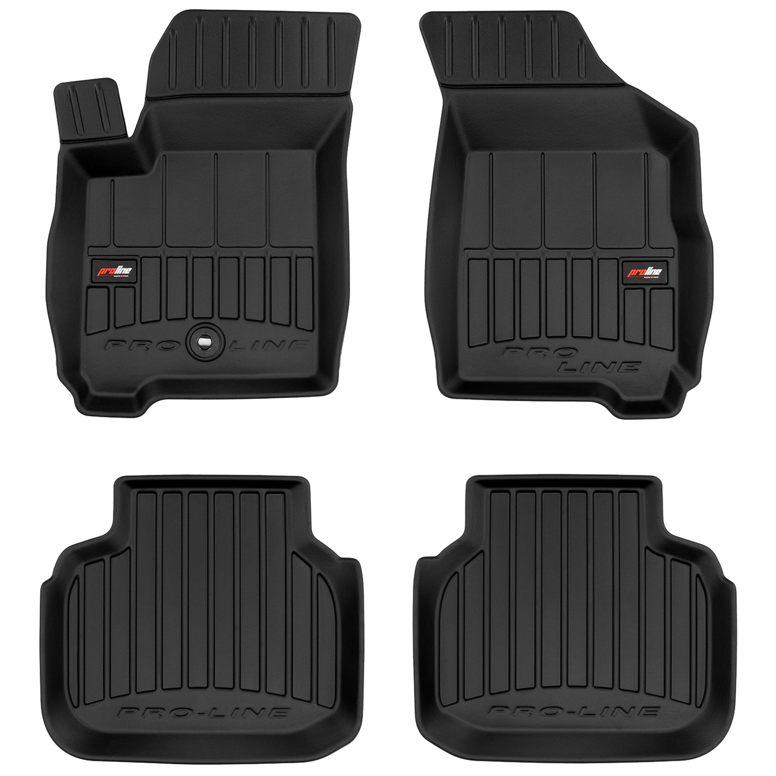 Tapis de sol TPE Frogum Pro-Line pour Dodge Journey I noir