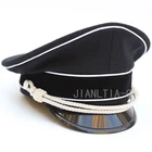 7 5/8 WW2 GERMAN OFFICER HAT M32 CAP WWII MILITARY GEAR BLACK