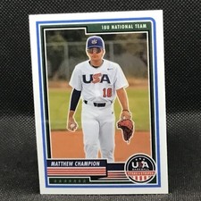 MATTHEW CHAMPION 2023 USA Stars & Stripes 18U National Team #5