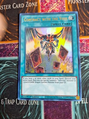 Yu-Gi-Oh! TCG Contract with the Void GFP2-EN022 Ultra Rare 1st Edition NM