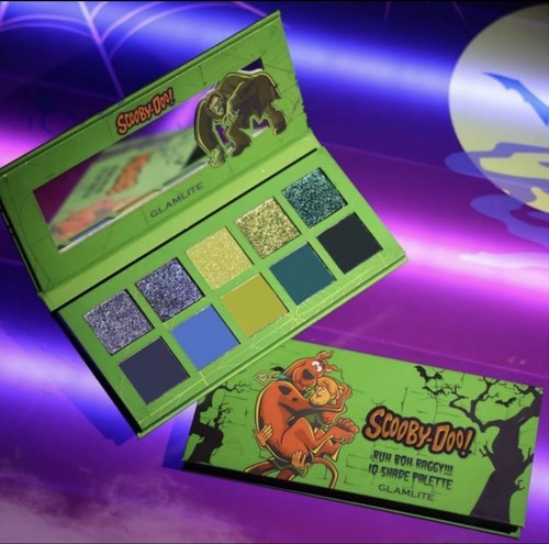 NEW Scooby Doo x Glamlite Eyeshadow Palette Ruh-Roh Raggy LIMITED ED - FREE SHIP - 第 1/3 張圖片