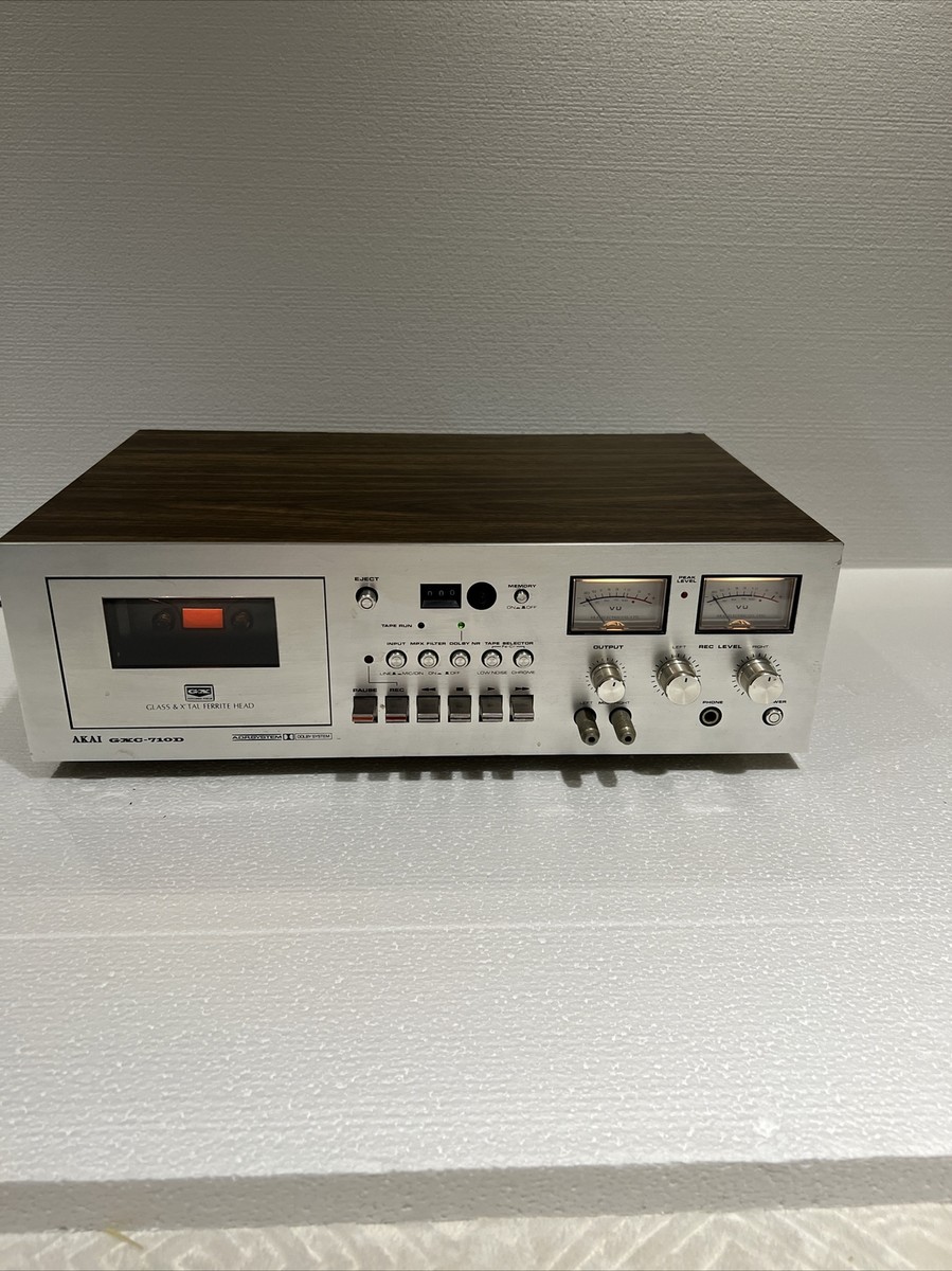 Vintage Akai GXC-710D Cassette Deck | eBay