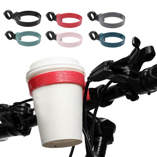 Bicycle Cup Holder Bike Coffee Drink Cup Handlebar Mount Stand Aluminum