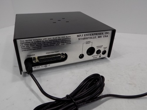 MFJ Multi-Reader Memory Reader Model MFJ-462B Ham Radio W/Power Supply - Zdjęcie 3 z 3
