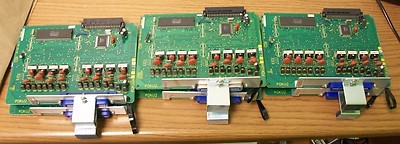 LOT of 6 Toshiba Strata DK280 Telecom System PDKU2A V.2A PBX Trunk Card