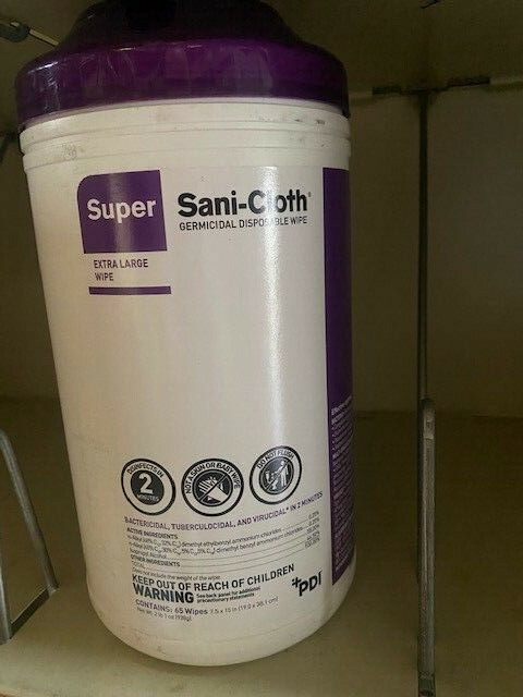 Pdi Super Sani-cloth Germicidal Disposable Wipes 8