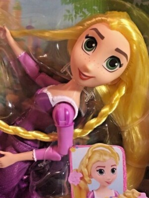 Disney Tangled the Series Rapunzel 10'' Doll with Bendable Braid Brand New