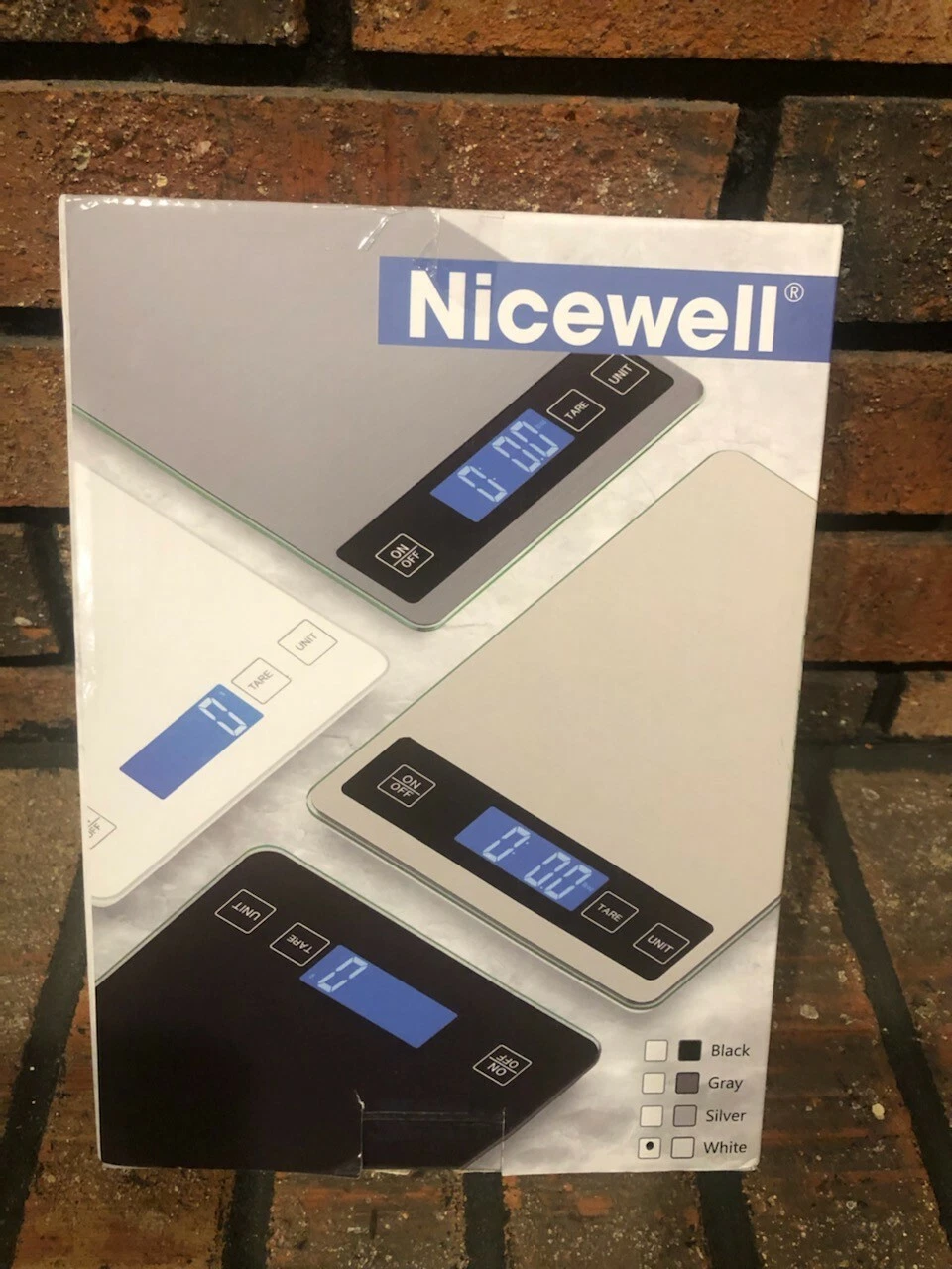 Nicewell Food Scale Digital Weight Grams and oz, 22lb Kitchen Scale for Cooking