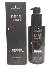 Schwarzkopf Fibre Clinix Bonding Rich Cream-To-Oil, 3.38 oz