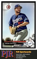 2017 Bowman Draft #BD-134 Jordan Sheffield Los Angeles Dodgers  Paper